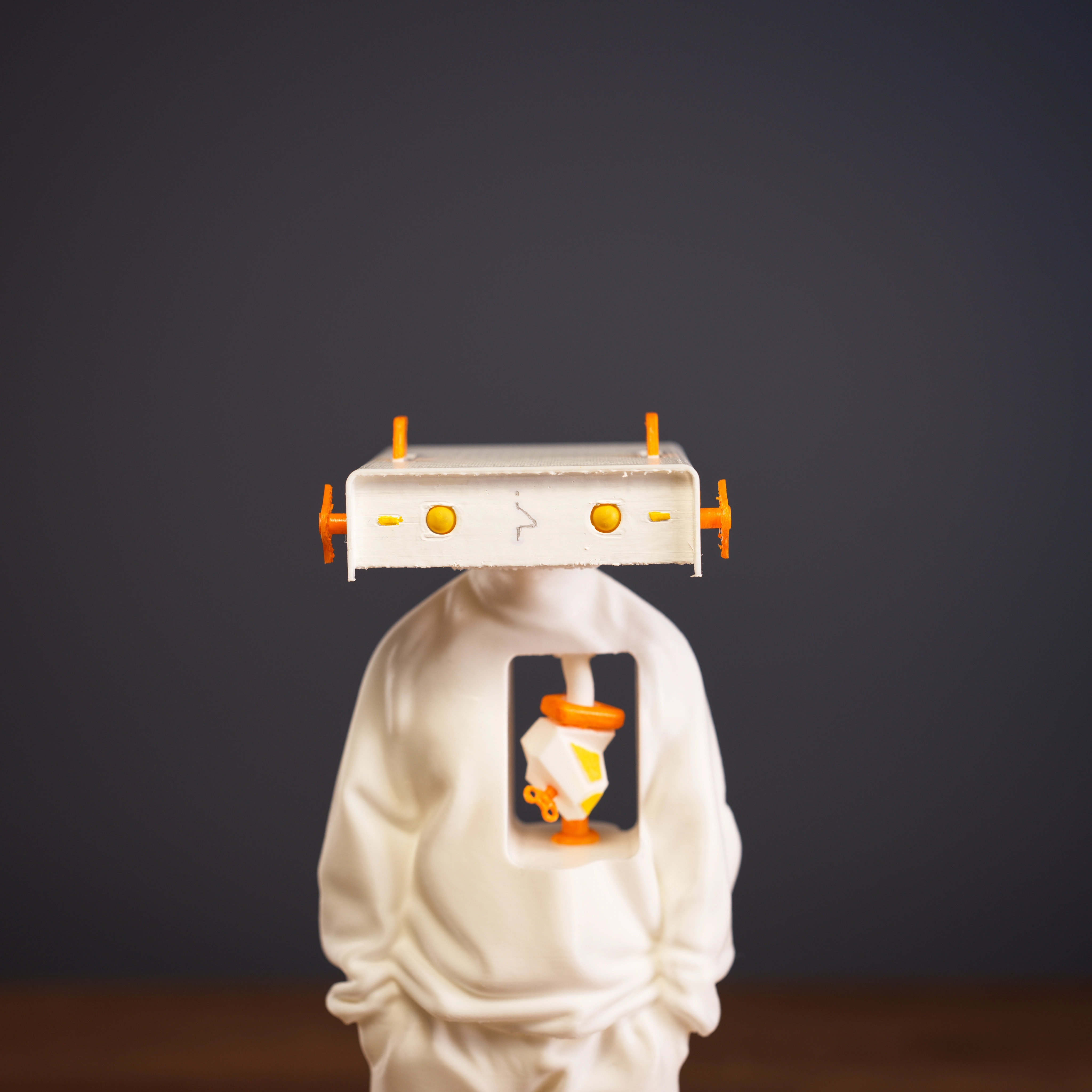 Toy Head front view