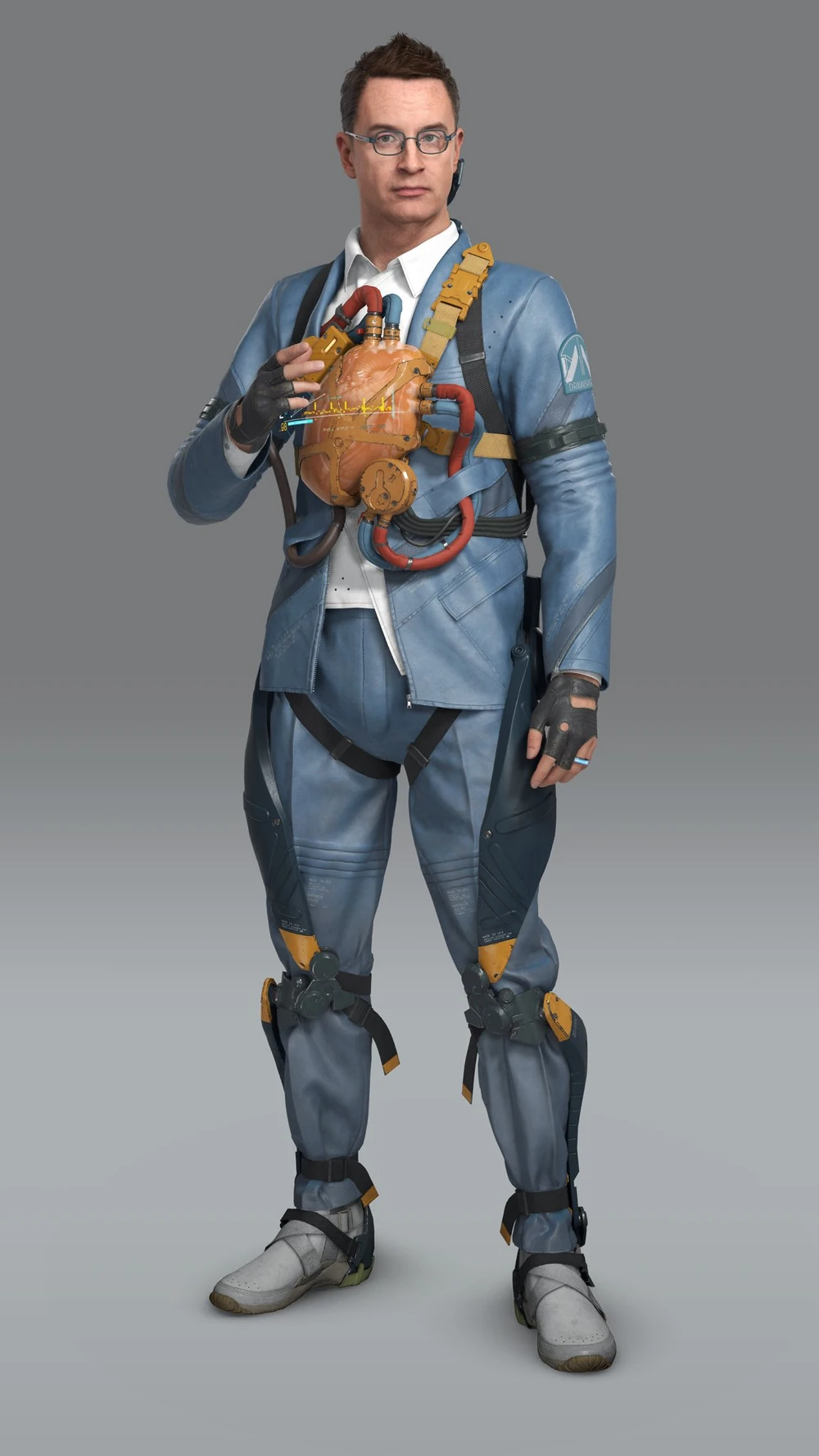 Heartman character from Death Stranding